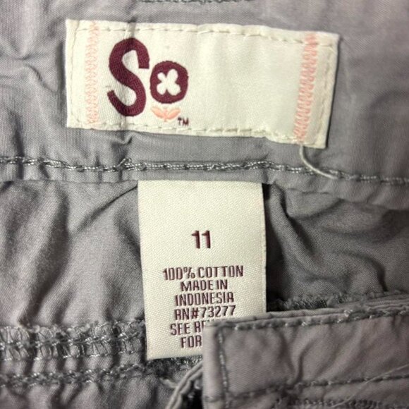 Y2K Low Rise Cropped Cargo Utility Capri Pants - Picture 6 of 6